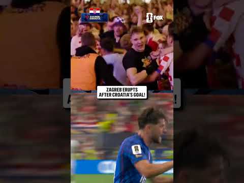 Croatia fans went INSANE for their opening goal of the 2026 FIFA World Cup