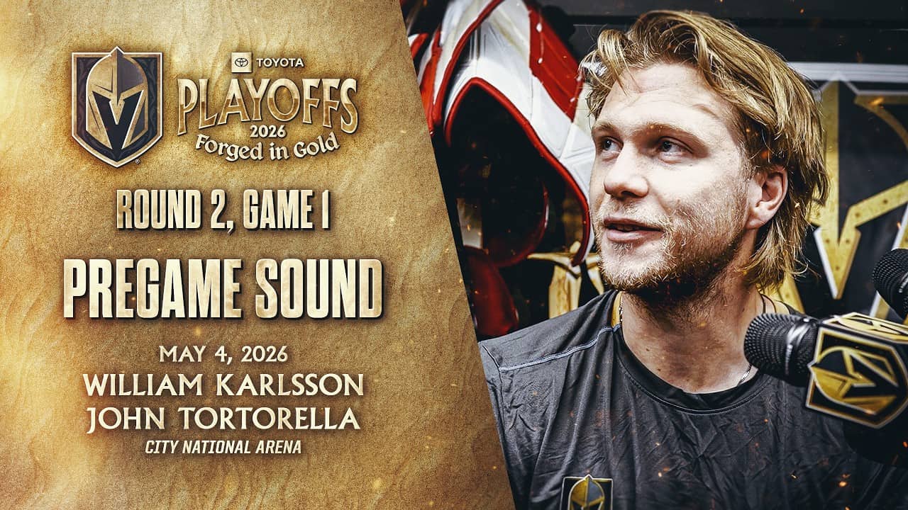 ๐ฅ Round 2, Game 1 PREGAME SOUND: Karlsson & Tortorella