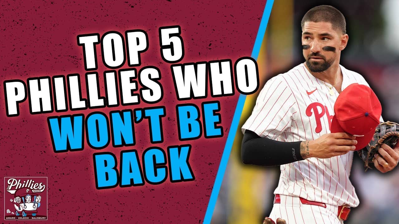 Top 5 Phillies who won't be back in 2026
