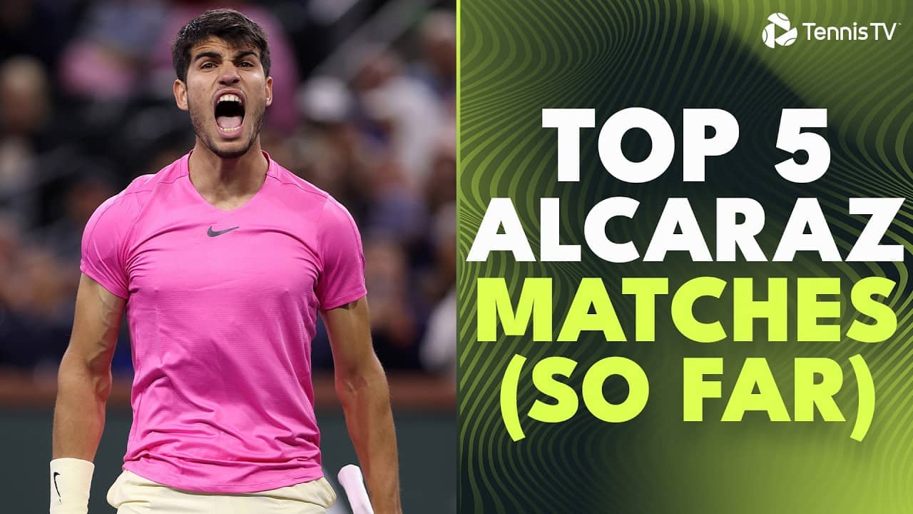 Carlos Alcaraz: The Top 5 Performances SO FAR π€©πͺ