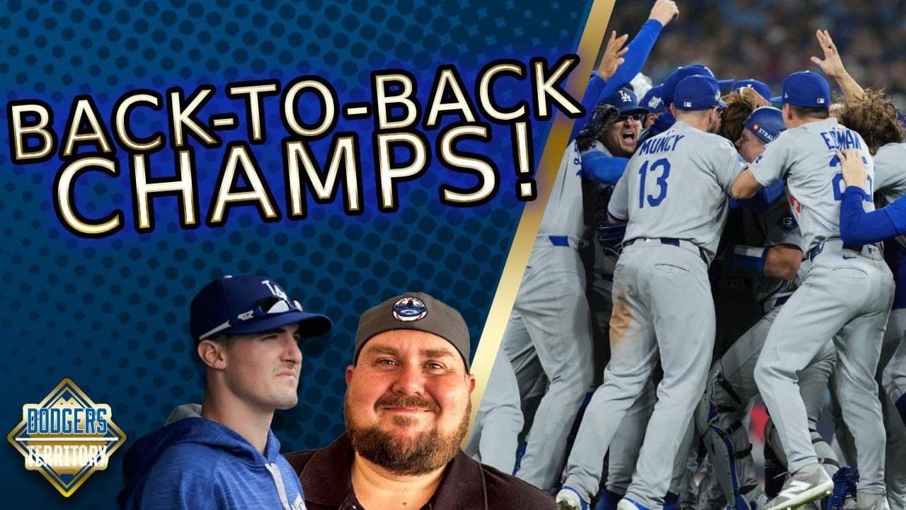 The Dodgers Win the GREATEST GAME 7 EVER; Back to Back World Series CHAMPS!