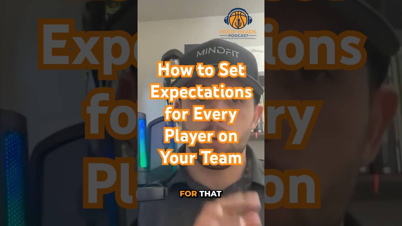 Dr Daniel Jacobsen - How to Set Expectations for Every Player on Your Team #podcast #basketballcoach