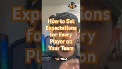 Dr Daniel Jacobsen - How to Set Expectations for Every Player on Your Team #podcast #basketballcoach