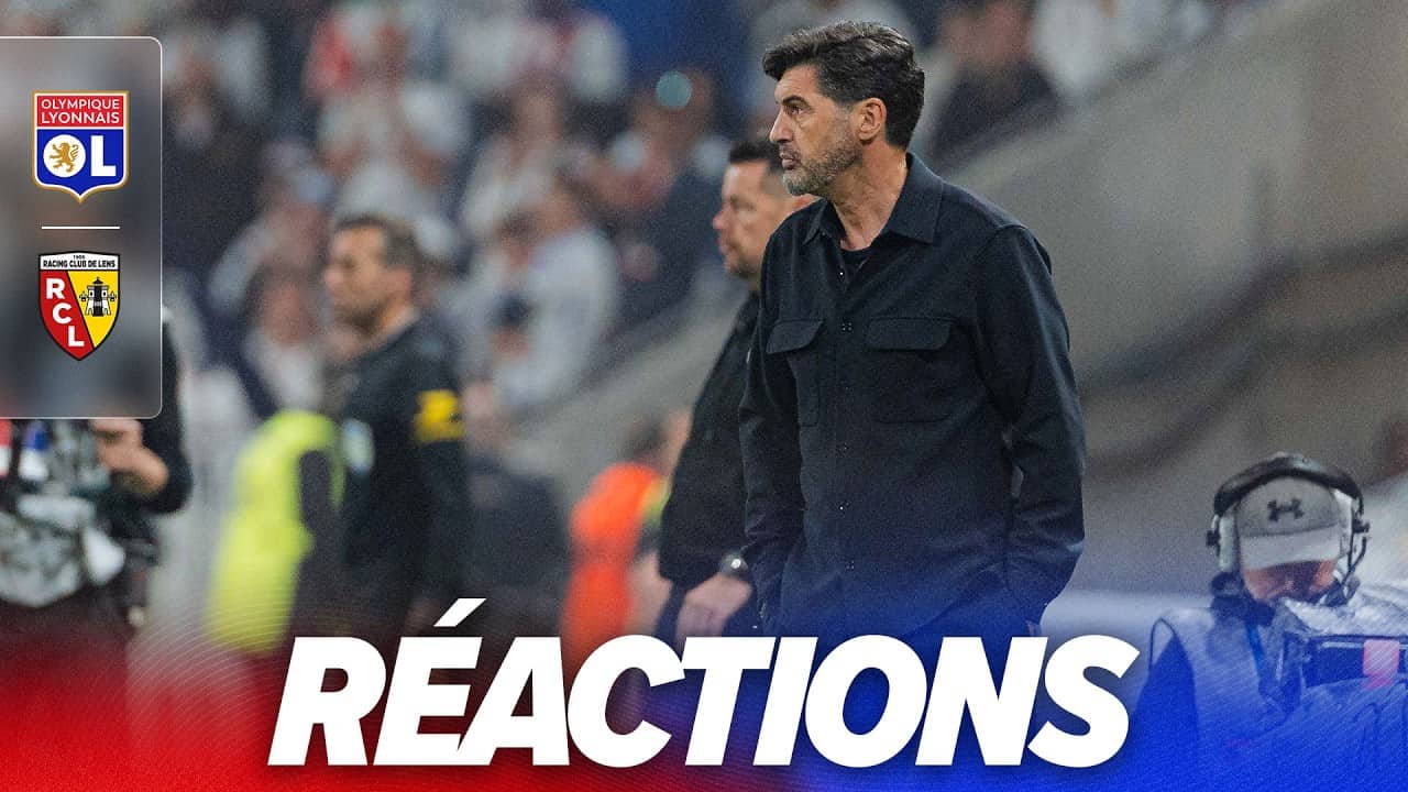 Paulo Fonseca après OL-Lens :" La saison a été magnifique, c’était difficile d’imaginer terminer 4e"