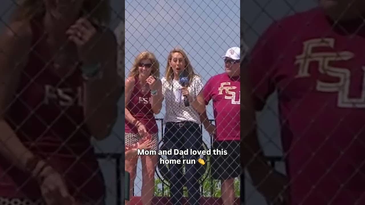 This moment was special 🔥 #floridastateseminoles #accsoftball #collegesoftball
