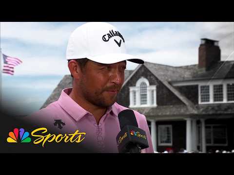 Xander Schauffele breaks down strong Round 2 showing at 126th U.S. Open | Golf on NBC Sports