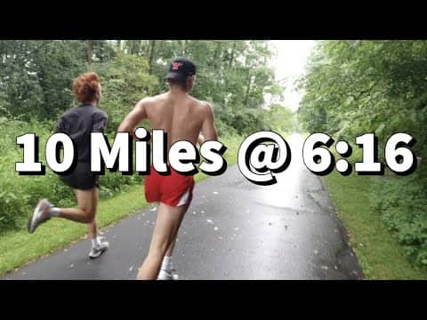 10 mile moderate run! / *6:16 pace*