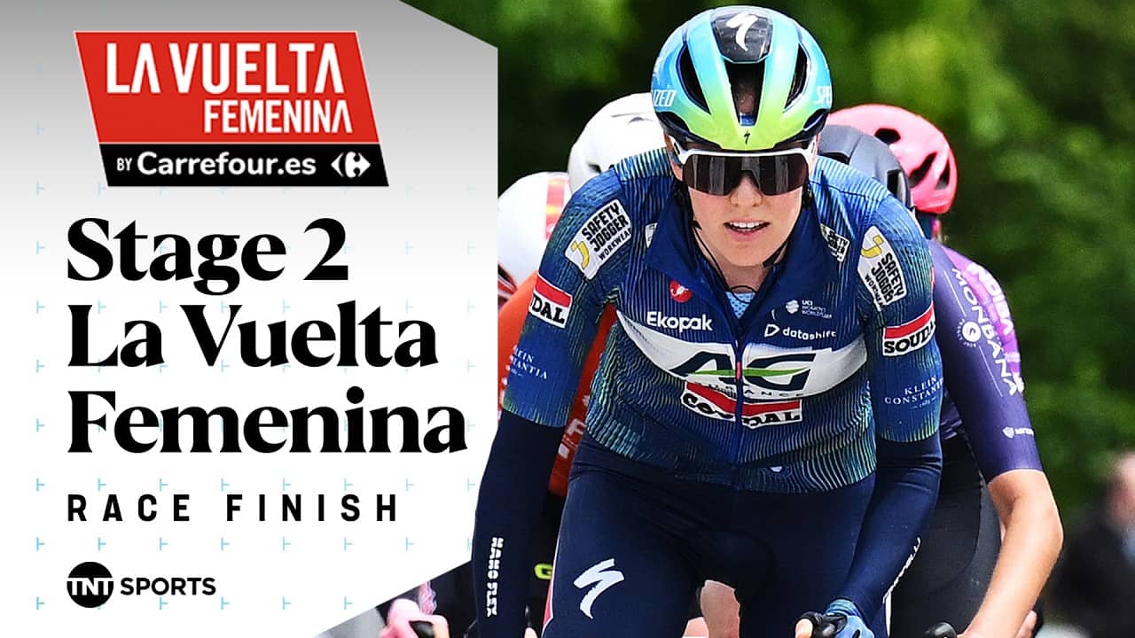 WHAT A FINISH! 🤯 | La Vuelta Femenina 2026 Stage 2 Final KM's | TNT Sports Cycling