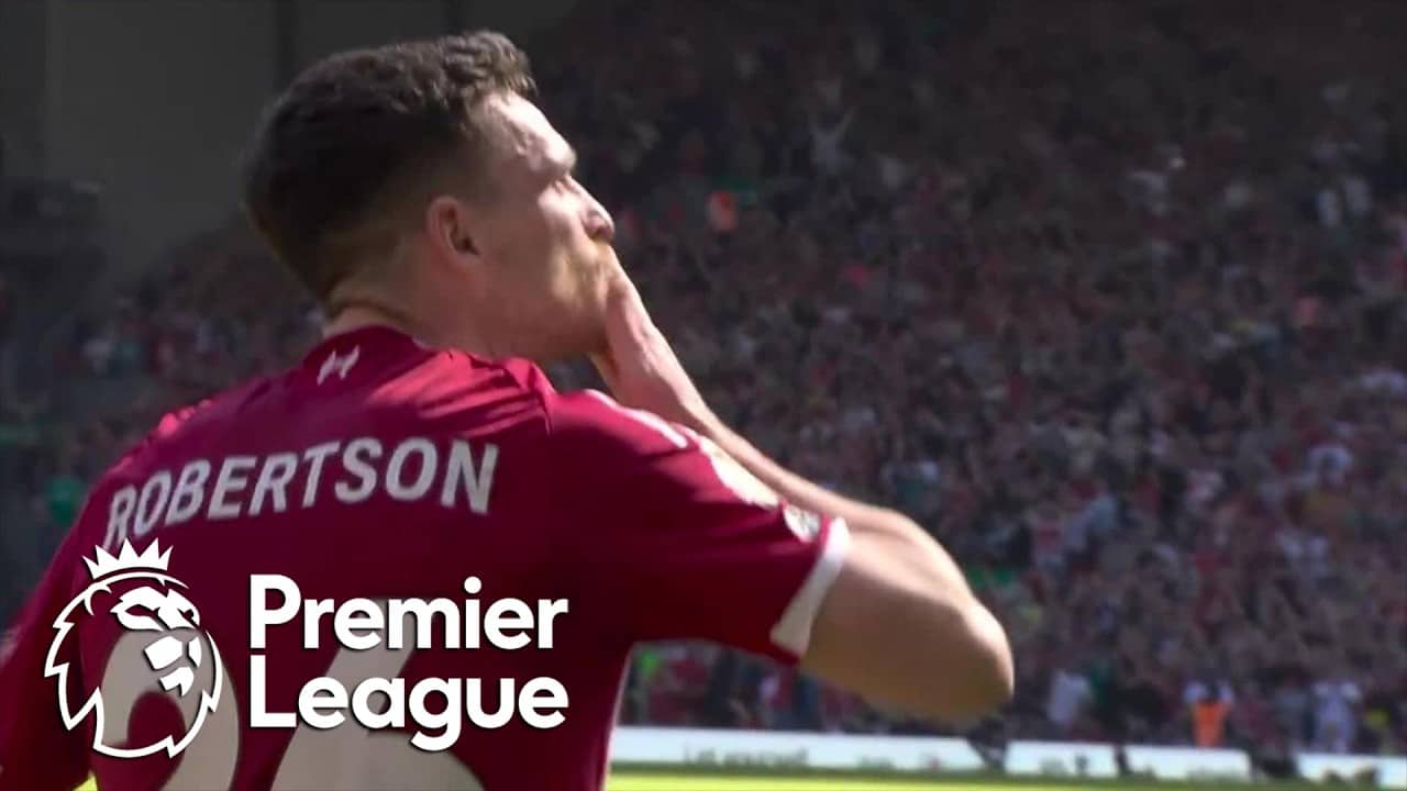 Andy Robertson doubles Liverpool's lead over Crystal Palace | Premier League | NBC Sports
