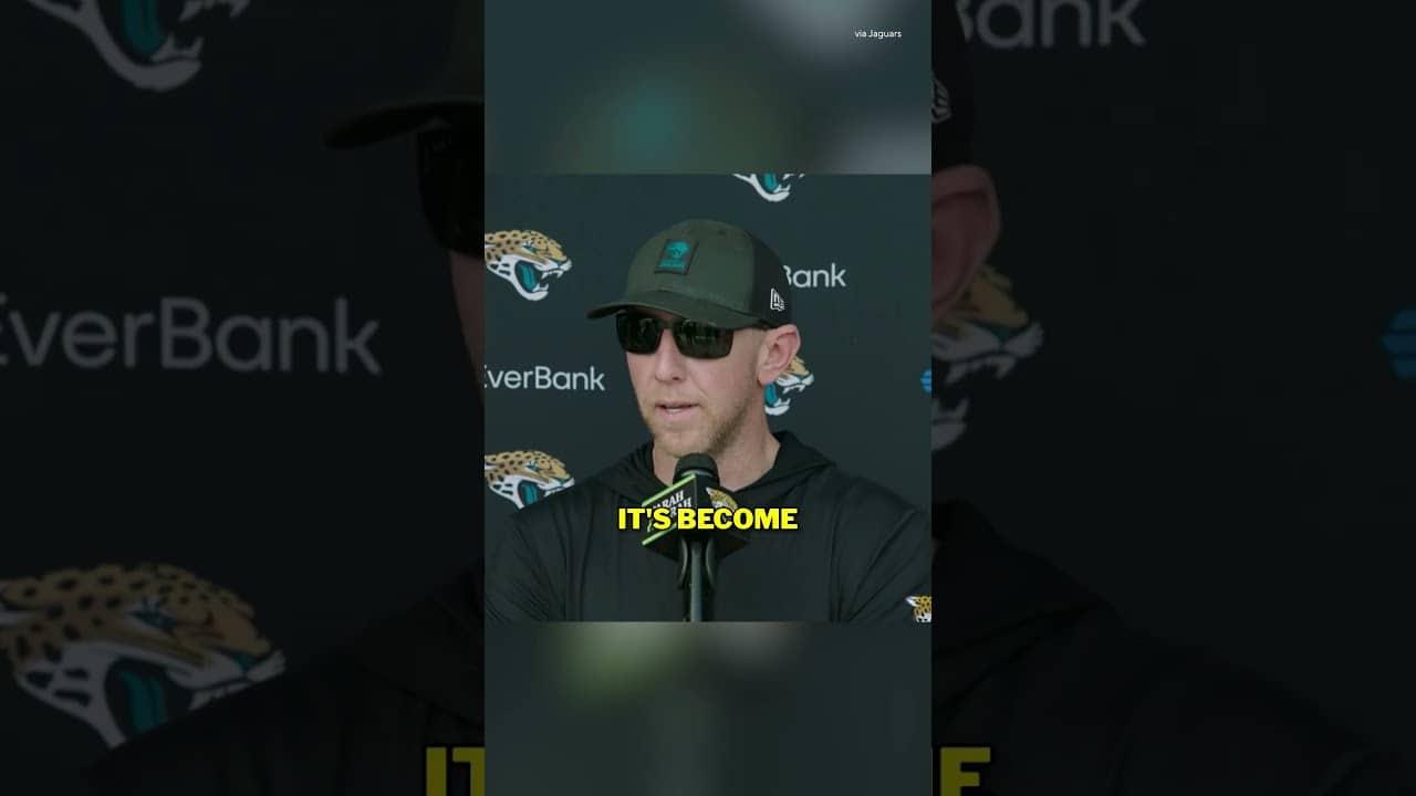 Jaguars HC Liam Coen says the team has been going above and beyond this off-season 👀 #nfl #jaguars