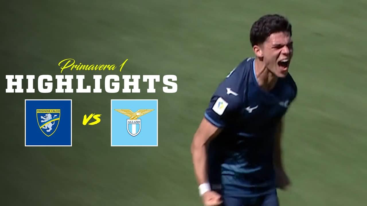 📽️ TRIS ESTERNO | FROSINONE-LAZIO 0-3 | HIGHLIGHTS PRIMAVERA 1