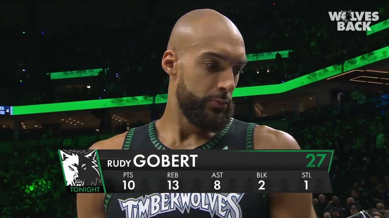 Rudy Gobert Postgame Postgame Interview After Game 6 Win Against Denver Nuggets | 4.30.26