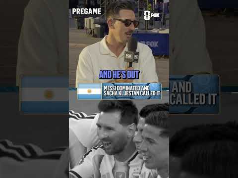 Sacha Kljestan predicted Messi's performance against Algeria