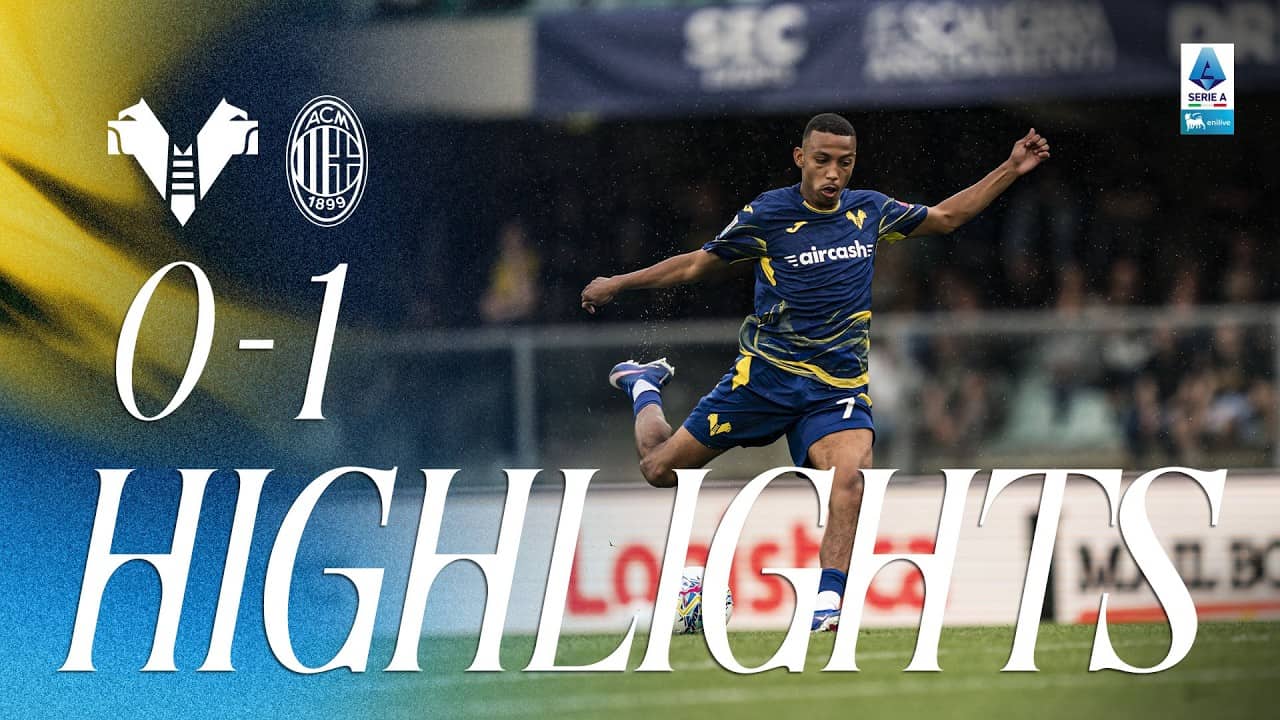 Highlights Serie A Enilive 2025/26 | Hellas Verona-Milan 0-1