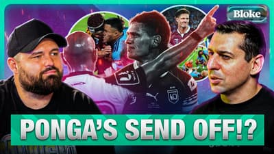 PONGA'S SEND OFF!? RIGHT OR WRONG? BLUES Down 20-0 into The MIRACLE ESCAPE!
