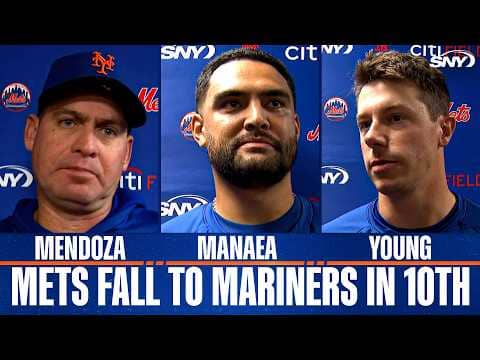 Carlos Mendoza, Sean Manaea and Jared Young see promising signs despite extra-inning loss to Seattle