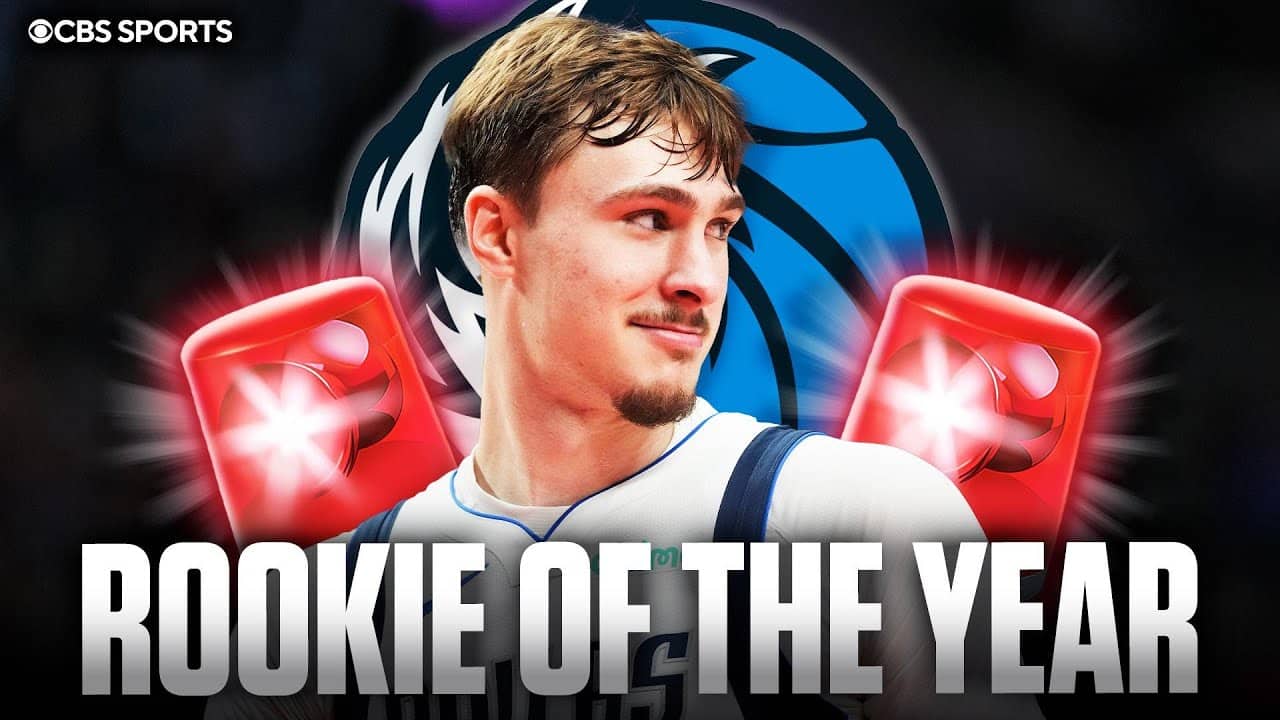 Cooper Flagg wins NBA Rookie of the Year 🚨 I Former Duke teammate Kon Knueppel comes in second