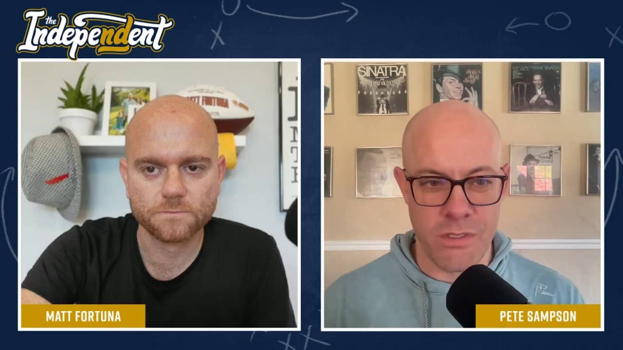 CFP Rankings Reaction, Notre Dame-Navy Preview plus special guest Stormy Buonantony