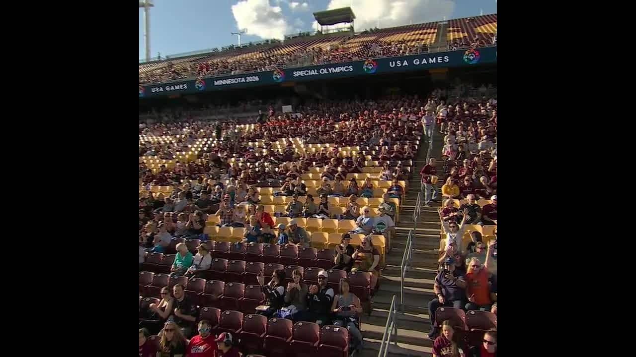 What an opening to the 2026 Special Olympics USA Games with Rebecca Jarvis š