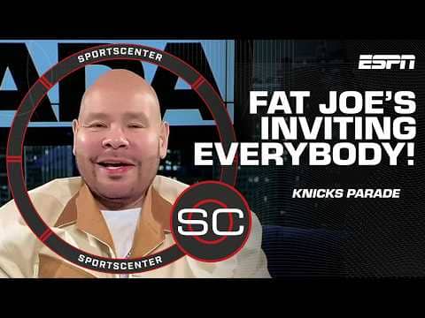 Fat Joe REVEALS the A-LIST GUESTS on his Knicks Championship Parade float π₯ | SportsCenter