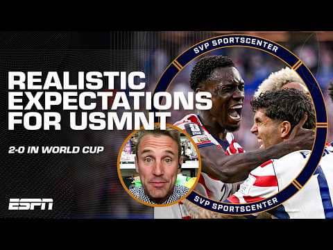 ‘Quarterfinals or bust!’ 😳 Taylor Twellman on USMNT’s expectations for the 2026 World Cup | ESPN FC