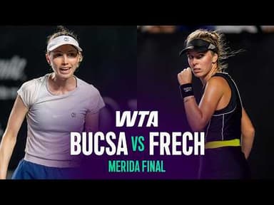 Cristina Bucsa vs. Magdalena Frech | 2026 Merida Final | WTA Match Highlights