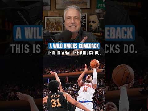 Bill reacts to a wild 22-point comeback Game 1 win by New York against Cleveland.