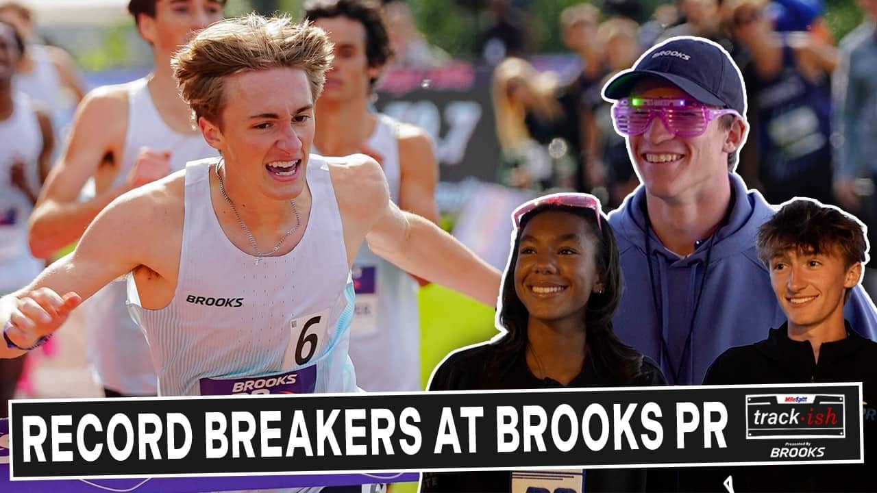 Andrew Jones, Paige Sheppard, & Dylan Rowell Made Brooks PR History | Track-ish Presented by Brooks