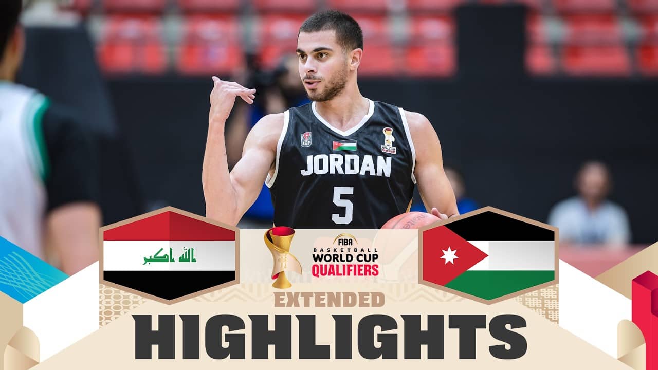 Jordan 🇯🇴 cruise past Iraq 🇮🇶 for Second Round spot | HIGHLIGHTS | #FIBAWC 2027 Qualifiers