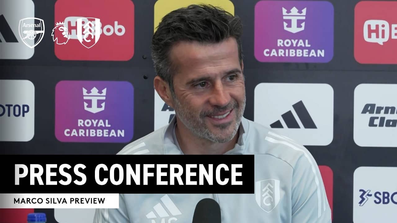 "Three points to fight for – and we will fight” 🗣️ | Marco Silva discusses Arsenal v Fulham