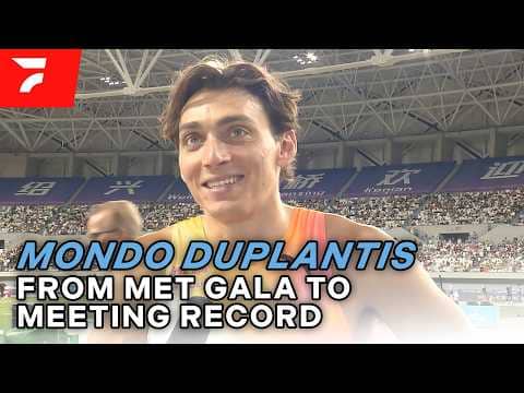 Mondo Duplantis on Balancing Life, The MET Gala, And His New Meeting Record in Shanghai