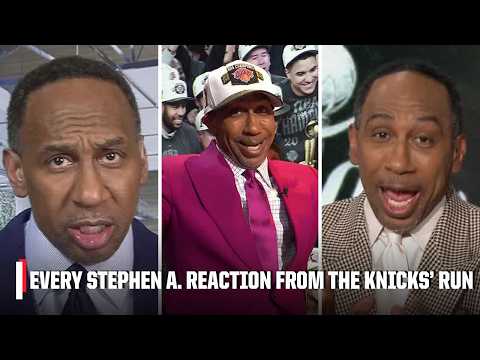 STEPHEN A. KNICKS COMPILATION š šµ Every reaction from the 2026 NBA Playoffs | First Take