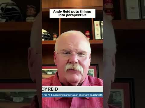 Andy Reid is just happy to be out there š