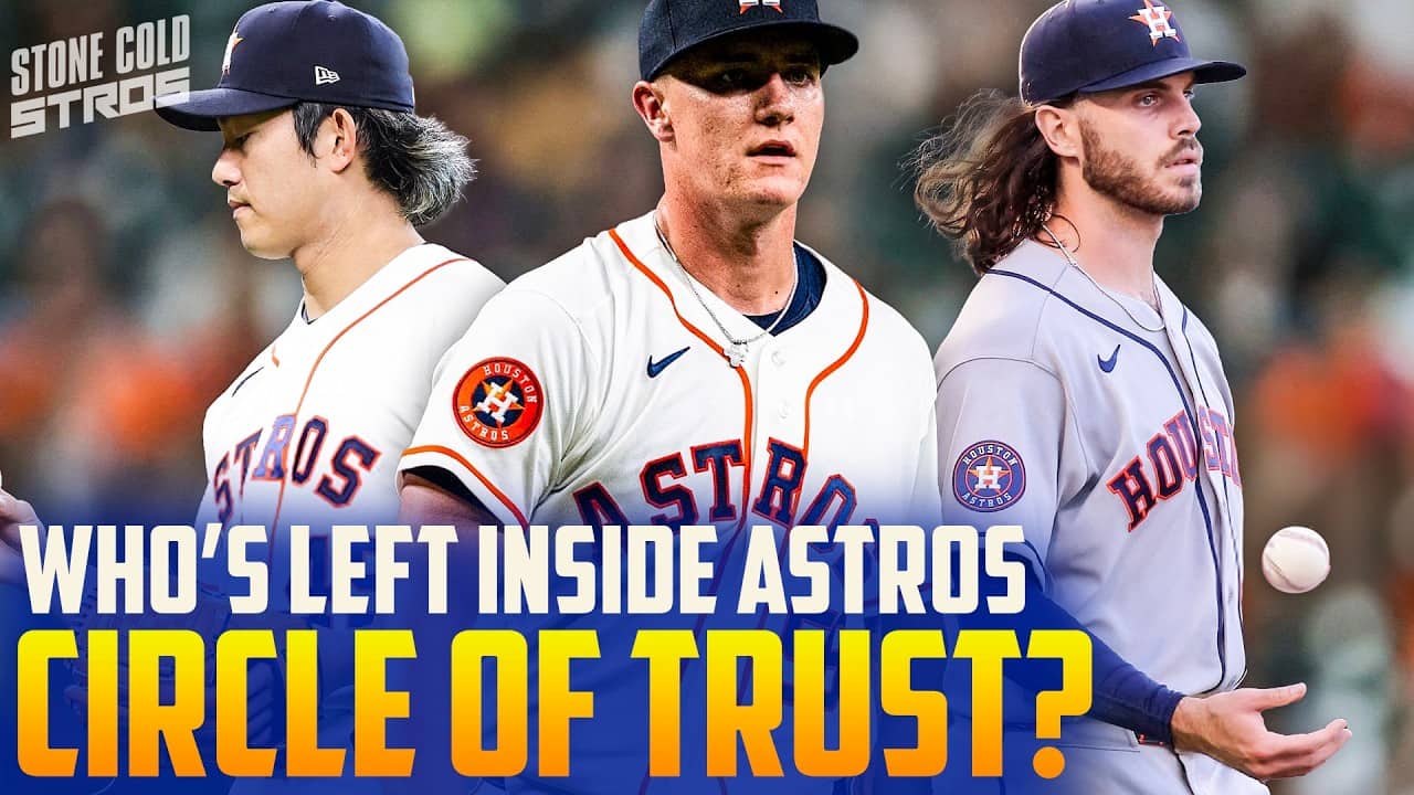 Who's in, who's OUT of Astros pitching "circle of trust?"