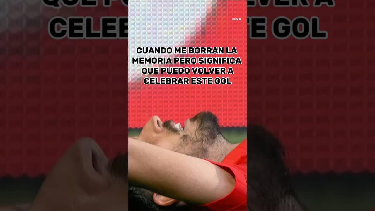 Que me borren la memoria para volver a celebrar el gol de Catena #laligahighlights