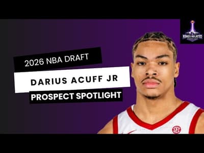 NBA Draft Prospect Spotlight: Darius Acuff Jr