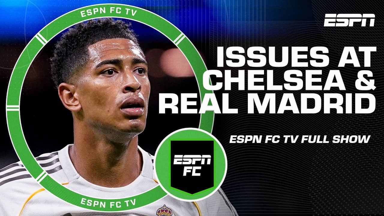 Real Madrid BOO'D by their home crowd 😳 + Chelsea suffer 5th-straight Premier League loss | ESPN FC