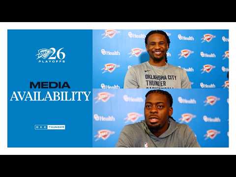 Practice Media Availability | Lu + Cason ⏐ Playoffs | Western Conference Finals | May 19, 2026