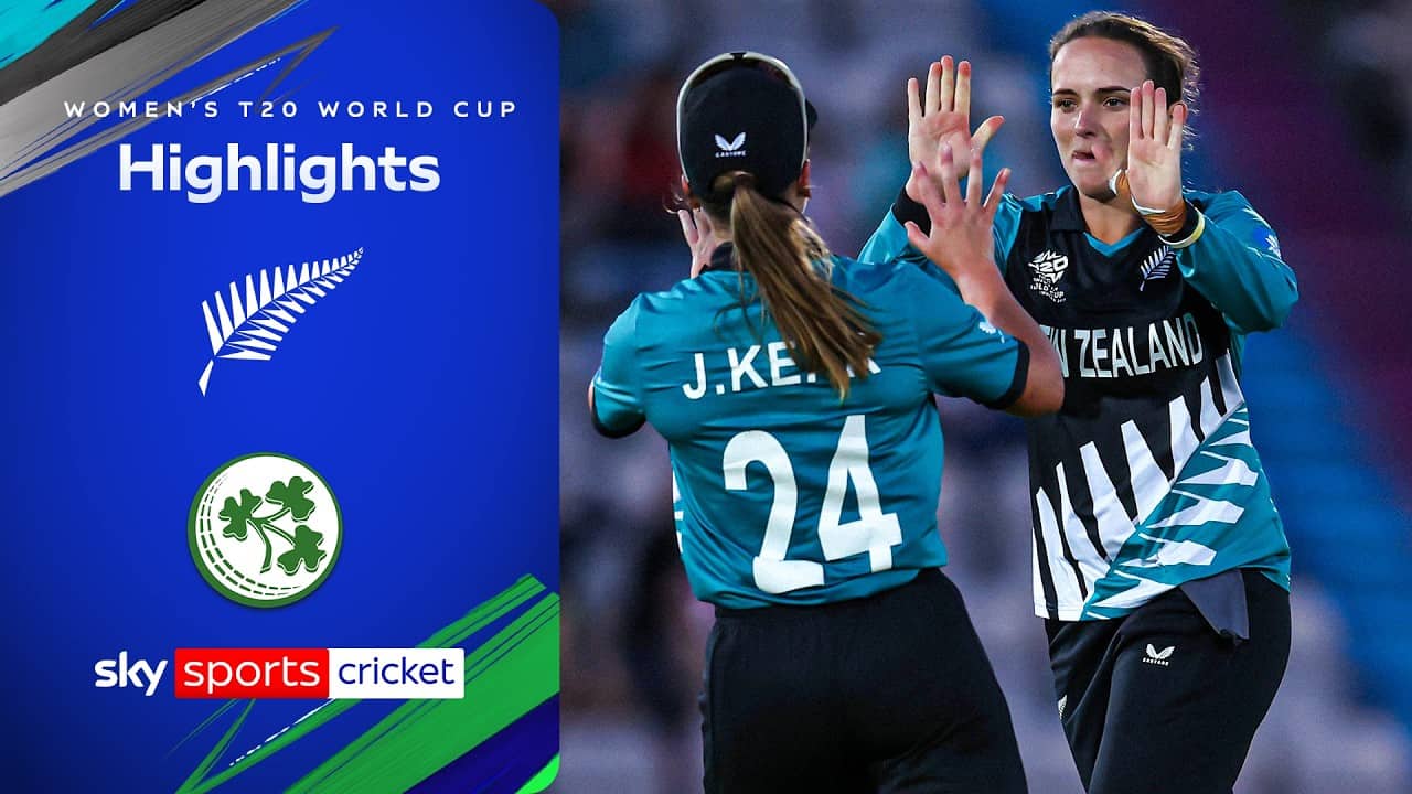 NZ hold on to deny valiant Ireland! | New Zealand vs Ireland | Women's T20 World Cup Highlights