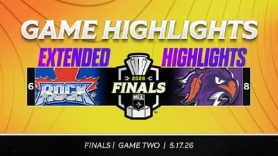 NLL FINALS GAME 2 | ROCK VS. THUNDERBIRDS EXTENDED HIGHLIGHTS