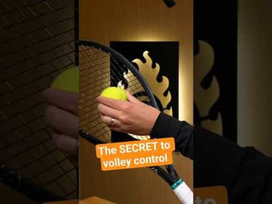 How to control the DEPTH of your volleys: