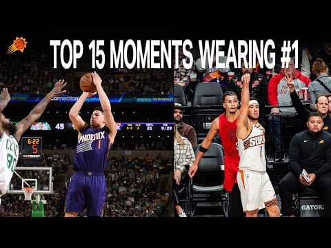 Devin Booker's Top 15 Moments Wearing No. 1 | Phoenix Suns