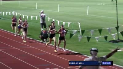 4:40.98! Angelina Alder Runs 12 Year Old Mile World Record!