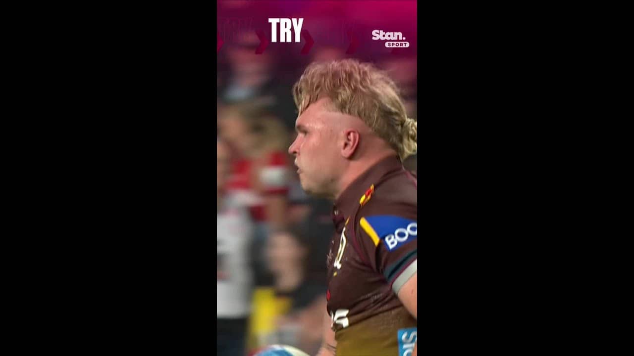 Try | Werchon 80' | Queensland Reds vs Blues