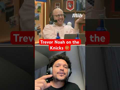 TREVOR NOAH IS IN NEW YORK FOR THE KNICKS CHAMPIONSHIP π§‘π "EVEN THE POLICE SIRENS ARE HAPPY"