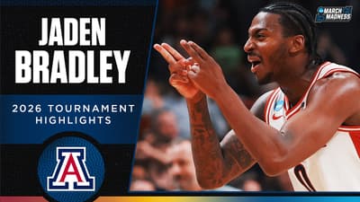 Jaden Bradley 2026 NCAA tournament highlights