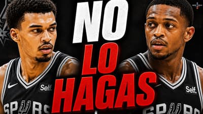 EL ERROR QUE NO DEBEN COMETER LOS SPURS DE WEMBY