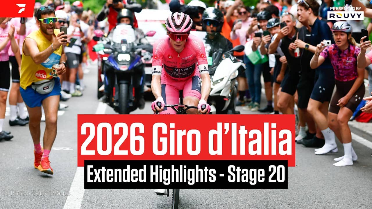 Giro d'Italia 2026 Stage 20 Extended Highlights