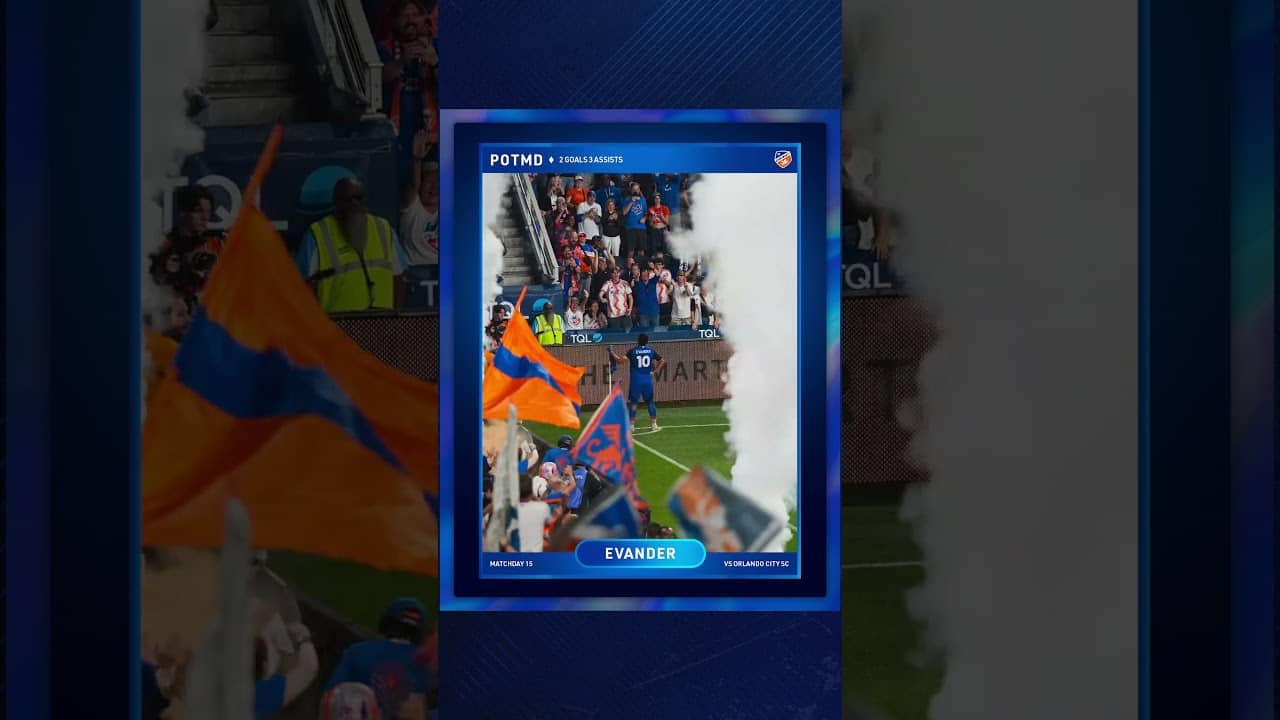 Evander is named MLS Player of the Matchday!