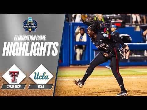 Texas Tech vs. UCLA: 2026 Women's College World Series | Extended highlights